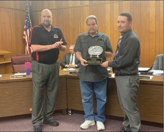 Glassport honors resident for dedication to fishing contest