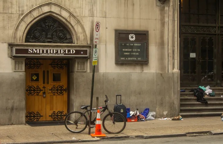 Smithfield shelter closure limits resources for homeless downtown