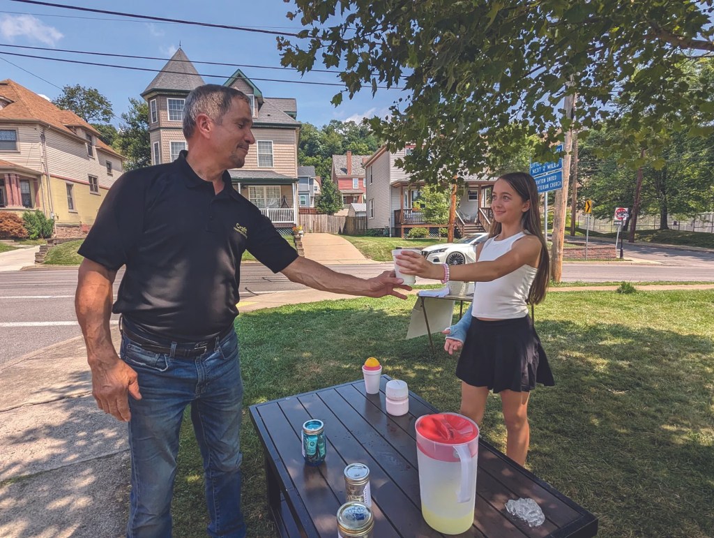A cold lemonade on a hot sticky day benefits Children’s Hospital